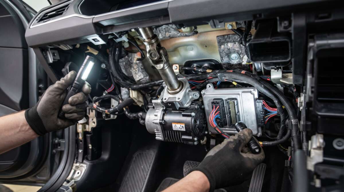 Modul EPS (electric power steering) mobil