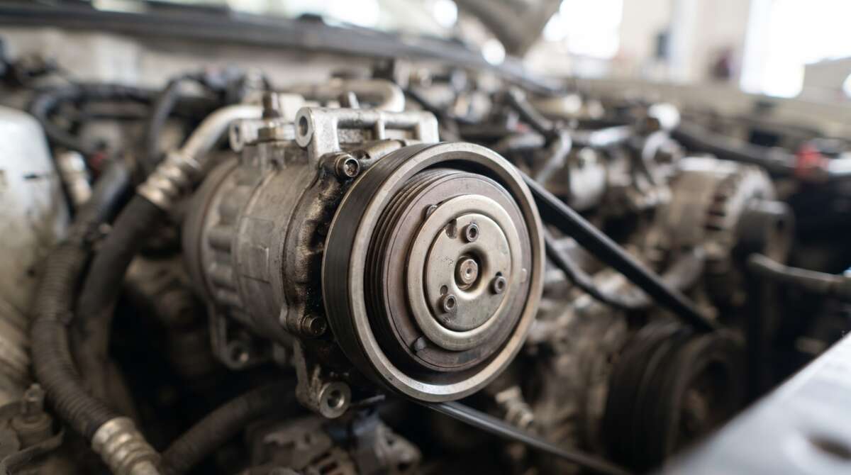 Magnet clutch kompresor AC mobil