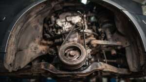 Pulley as kruk (crankshaft pulley) mobil