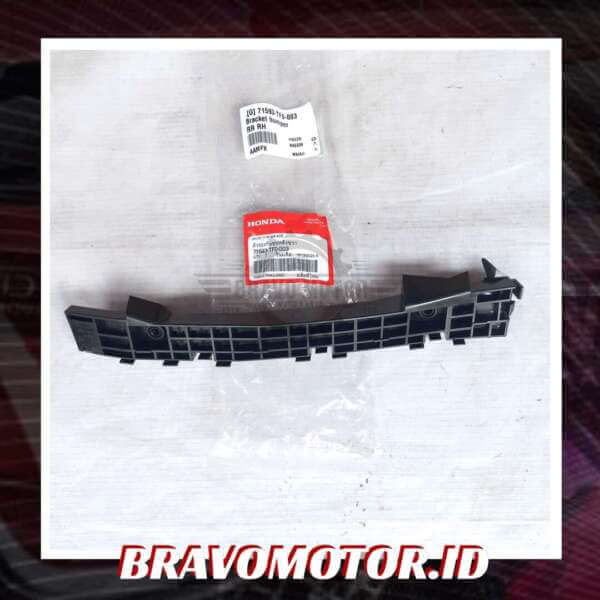 Original 71593-TF0-003 Bracket bumper belakang kanan-1