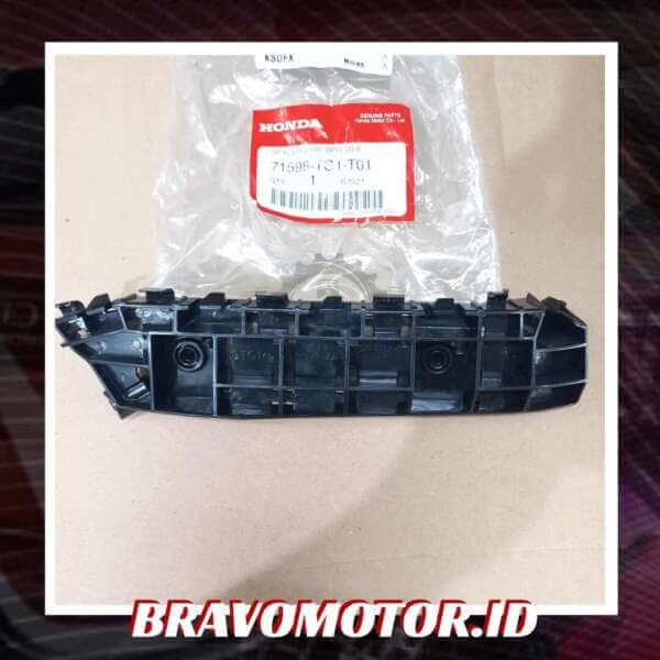 Original 71598-TG1-T01 Bracket bumper belakang kiri-2