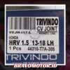 Trivindo 44310-T7W-A11 VCJH-I17-L CV joint INNER / Kokel dalam matik atau manual kiri-2