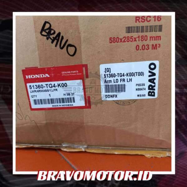 Original 51360-TG4-K00(T00) Lower arm assy depan kiri-2