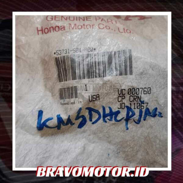 Original 53731-S84-A00 Selang tabung-2