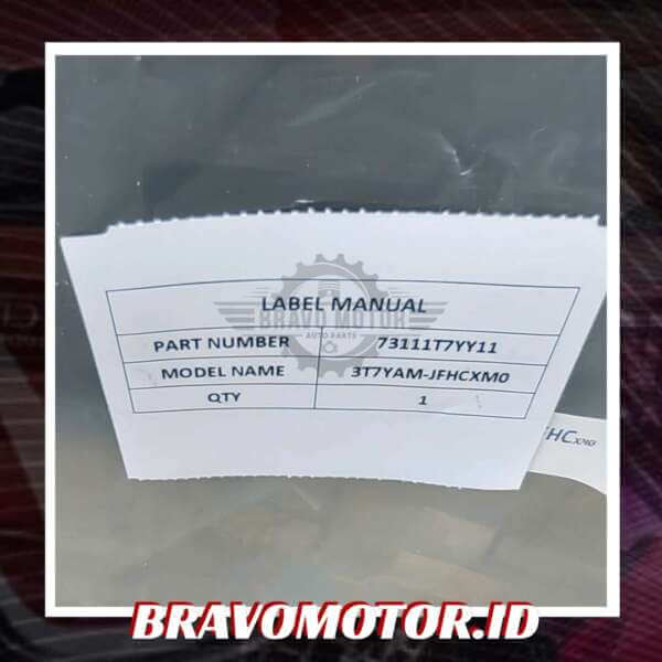 Original 73111-T7Y-Y11 Kaca depan-2