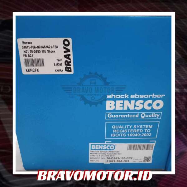 Bensco 51611-T6A-N01&51621-T6A-N01 70-D983-105 Shock break depan kanan dan kiri-2