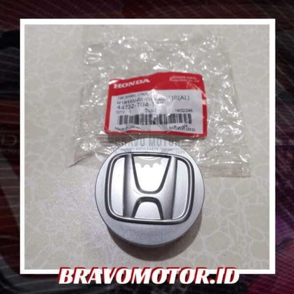 Original 44732-TG4-T00 Wheel Dop Cap / Cap Wheel Center Grey D58mm H23mm H Timbul Non-Chrome-1