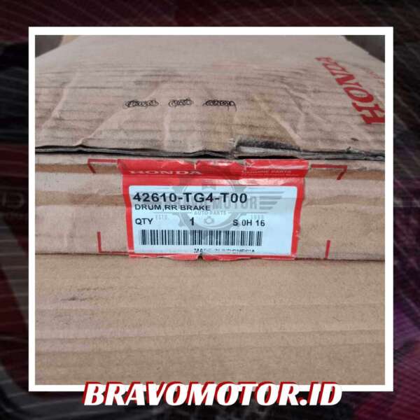 Original 42610-TG4-T00 Drum brake / Tromol belakang-2