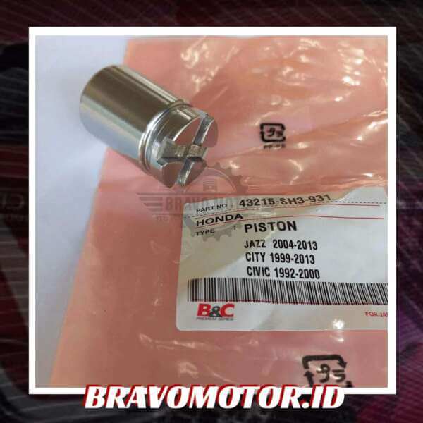 B&C 43215-SH3-931 Piston rem belakang-1