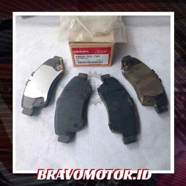 Original 45022-TG1-T00 Kampas rem depan-3