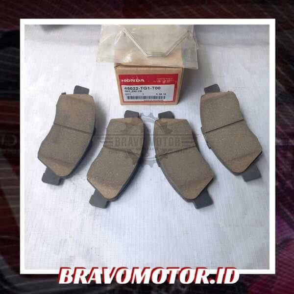 Original 45022-TG1-T00 Kampas rem depan-1