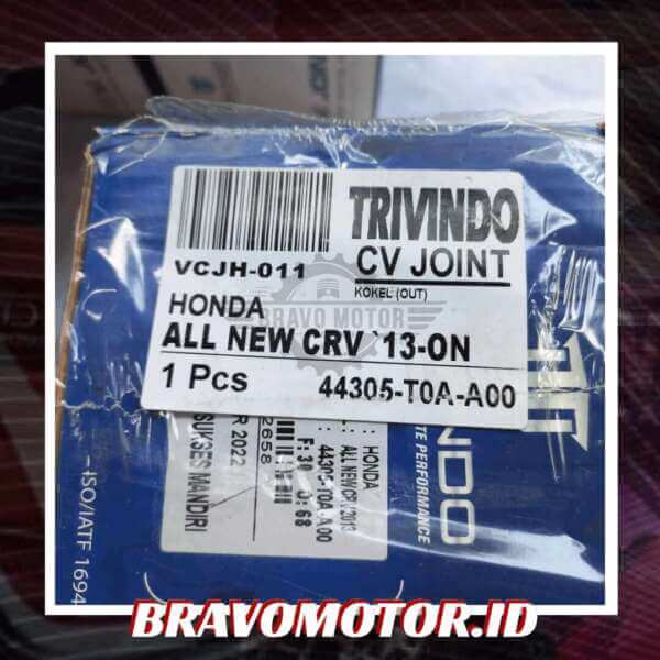 Trivindo 44014-T0A-A00 VCJH-011 30X30X68 CV joint OUTER-4