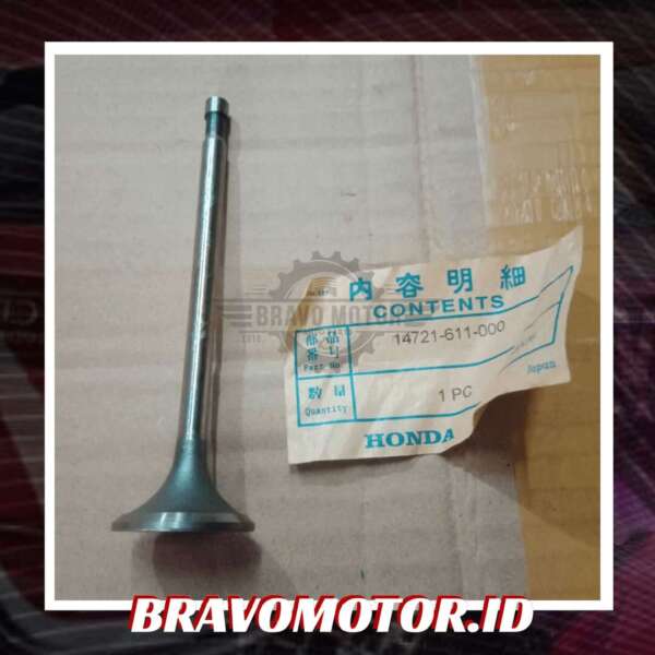 NoBrand 14721-611-000 EXHAUST valve-1