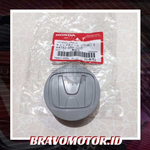 Original 44732-S5A-000 Wheel Dop Cap / Cap Wheel Center Grey D58mm H23mm H Hollow Non-Chrome-1