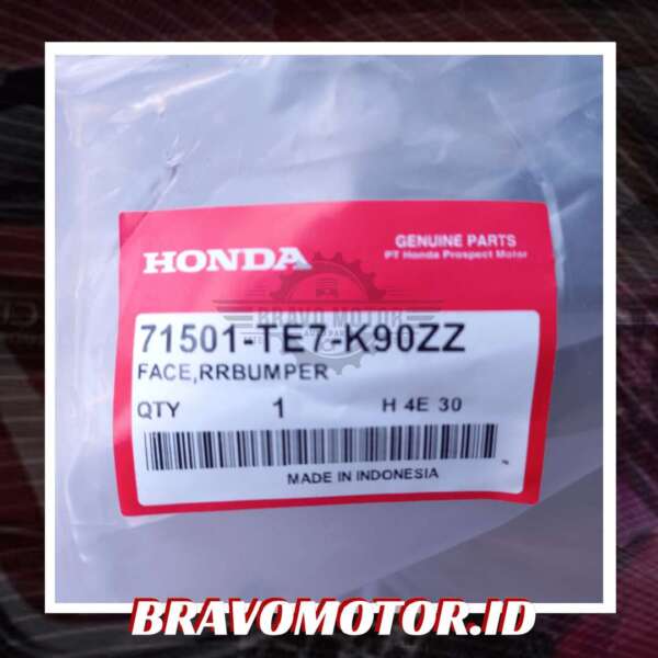 Original 71501-TE7-K90ZZ Face bumper RS belakang-2