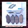 Bensco 43022-SFE-000 70-0646-107 Kampas rem belakang-1