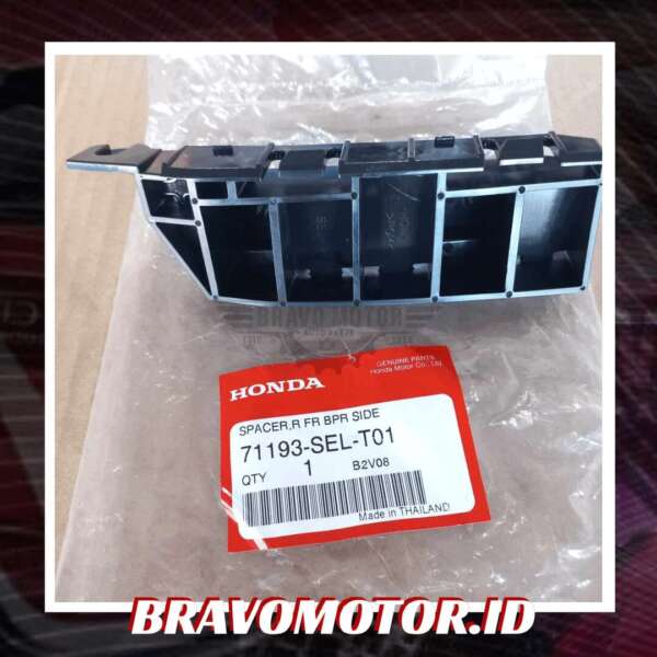 Original 71193-SEL-T01 Bracket bumper depan kanan-2