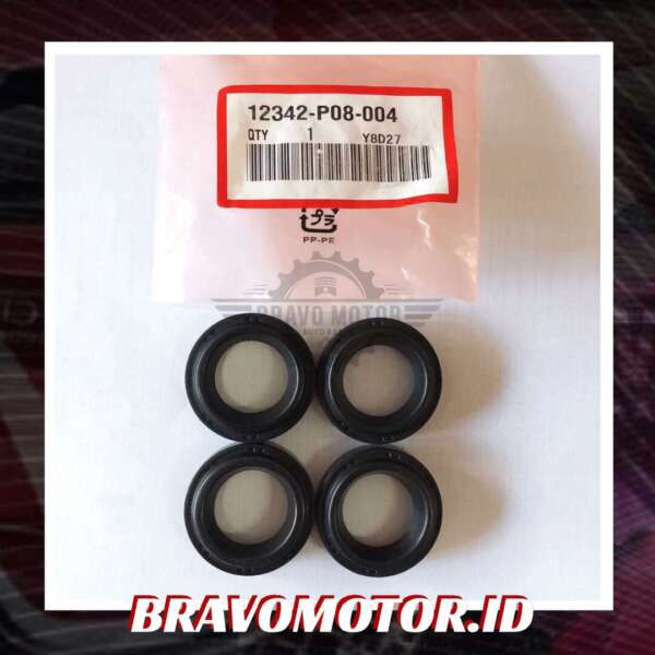 NoBrand 12342-P08-004A 4pc/set Seal busi-1