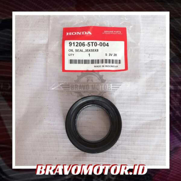 Original 91206-5T0-004 35X55X8 Seal transmisi kanan-1