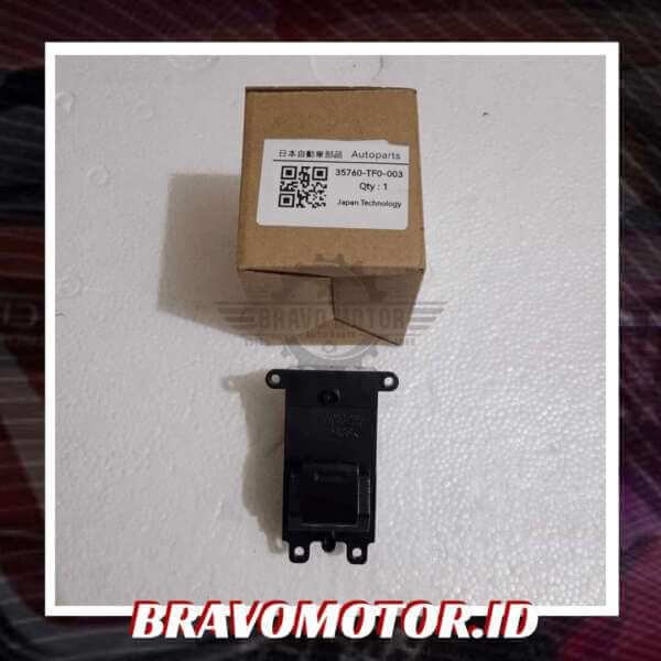 NoBrand 35760-TF0-003 Saklar window depan kiri belakang 1 Tombol-1
