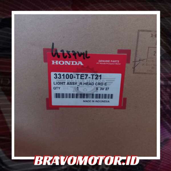 Original 33100-TE7-T21 Type-E Head lamp kanan-2