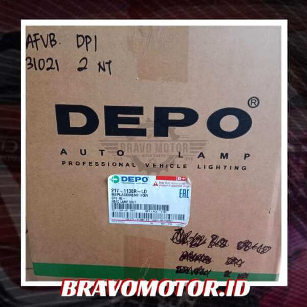 Depo 33101-S9A-T01 217-1138R-LD Head lamp kanan-3