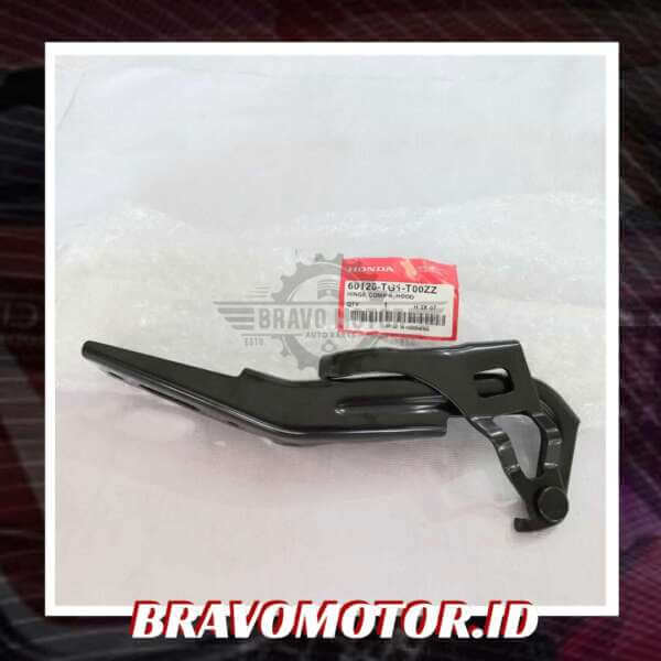 Original 60120-TG1-T00ZZ Engsel kap mesin kanan-1
