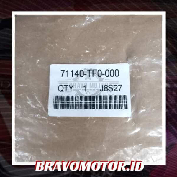 NoBrand 71140-TF0-000 Bracket headlight / BEAM BUMPER atas depan kanan-2