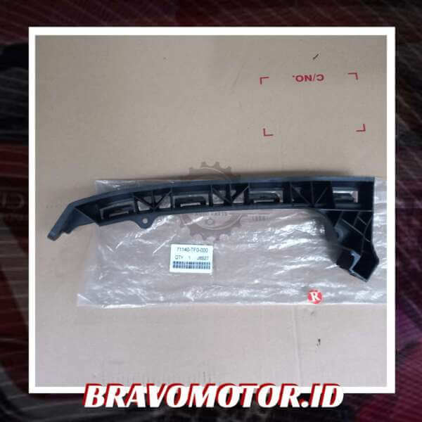 NoBrand 71140-TF0-000 Bracket headlight / BEAM BUMPER atas depan kanan-3