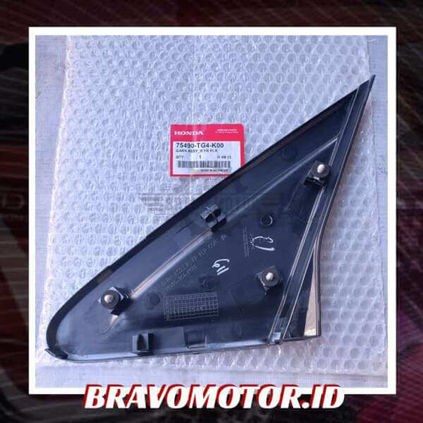 Original 75490-TG4-K00/75490-TG2-K00 Garnish corner pillar depan kanan-2