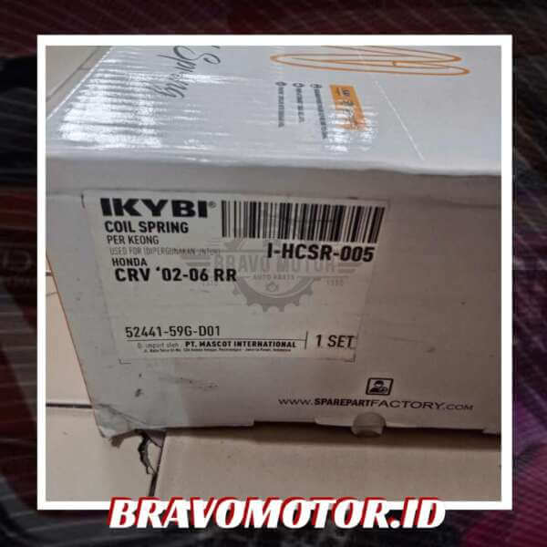 IKYBI 52441-S9G-D01 I-HCSR-005 Coil Springs/Spiral Shock belakang-3