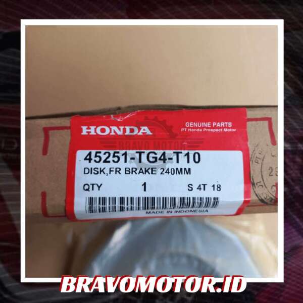 Original 45251-TG4-T10(T00) 240MM Disk brake depan-2