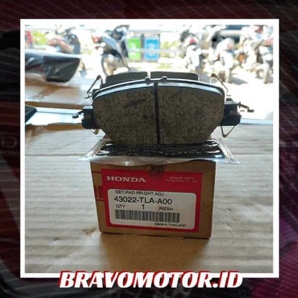 Original 43022-TLA-A01 Kampas rem belakang-1