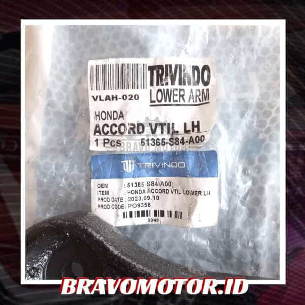 Trivindo 51365-S84-A00 LAHO-005 VLAH-020 Lower arm assy depan kiri-2
