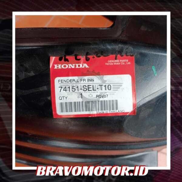 Original 74151-SEL-T10 VTEC Fender INNER kiri-3
