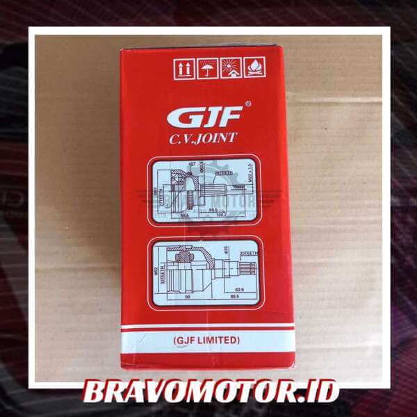 GJF HO-3-508 25X35X30 CV joint INNER / Kokel dalam kiri-3