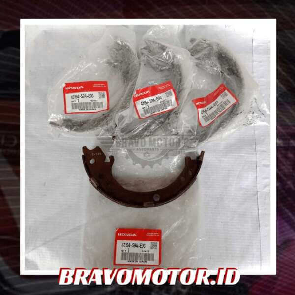 Original 43154-S9A-E03 Kampas hand brake-1