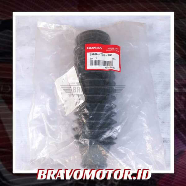 Original 51686-TG0-T01/51686-SZY-003 Karet srobong shock depan-1