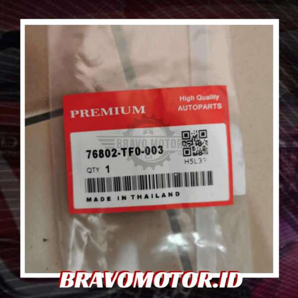 Premium 76802-TF0-003 Tutup tabung wiper oval + stik-2