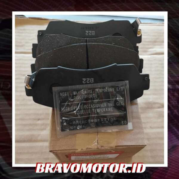 Original 45022-TMC-T01 Kampas rem depan-3