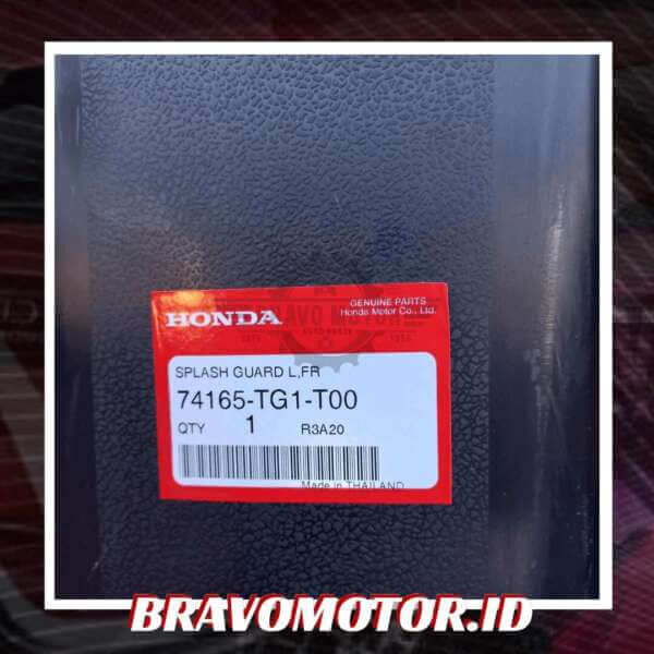 Original 74165-TG1-T00 Splash guard depan kiri-2