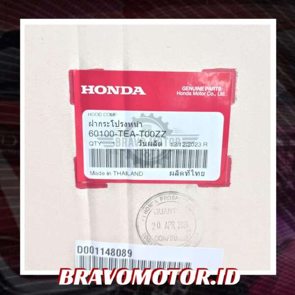 Original 60100-TEA-T00ZZ Kap mesin Engine hood-2