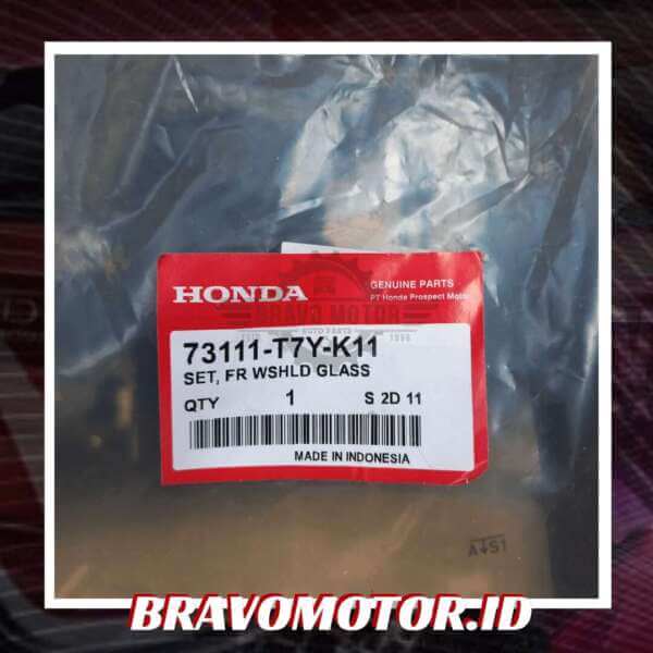 Original 73111-T7Y-K11 Kaca depan-4