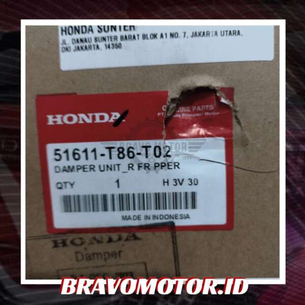 Original 51611-T86-T02&51621-T86-T02 Shock break depan kanan dan kiri-2