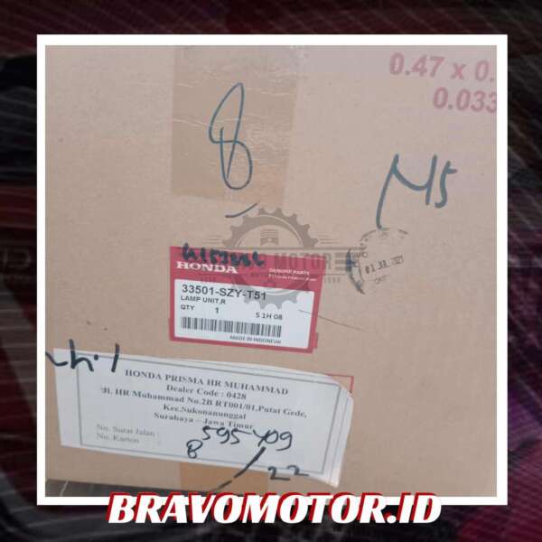Original 33501-SZY-T51 Stop lamp kanan (putih 1)-3