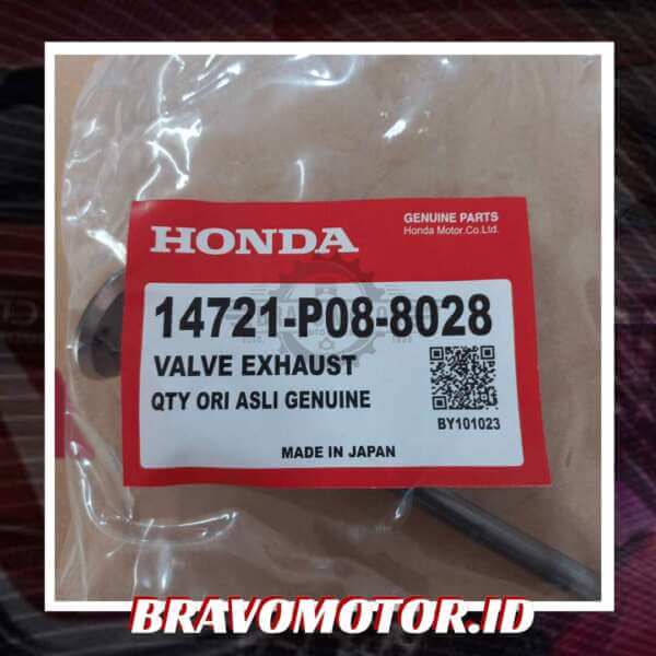 Honda 14721-P08-000 EXHAUST valve-2