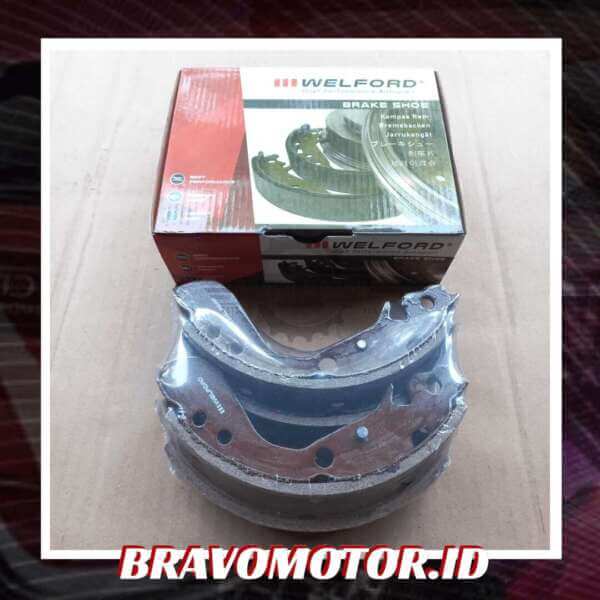 Welford 01431-SAE-T01&01432-SAE-T01/43153-SAA-004&43154-SAA-004 WBSH-008 Brake shoes/Kampas rem belakang kanan dan kiri-1