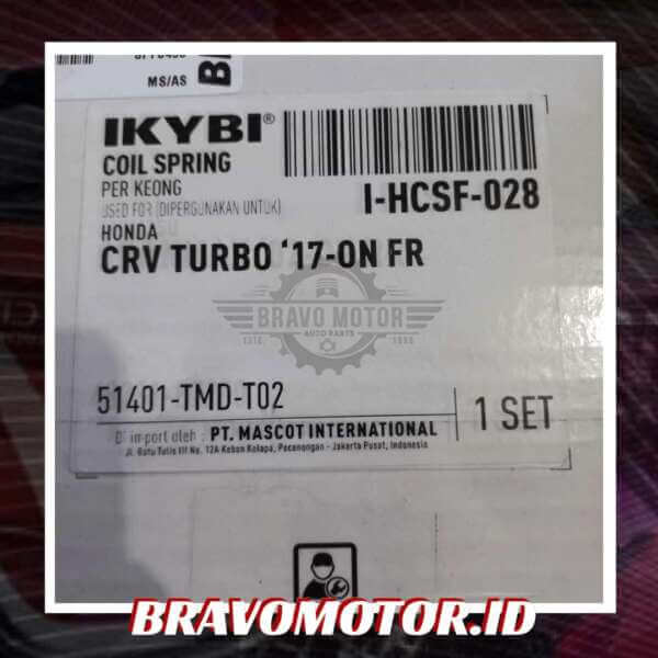 IKYBI 51401-TMD-T02 HCSF-028 Coil Springs/Spiral shock depan-2