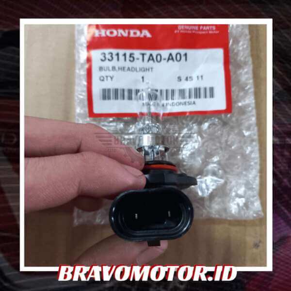 Original 33115-TA0-A01/33115-S84-A01(A11)/33115-SV4-A01 HB3 12V 60W Bola lampu/dop lampu-2