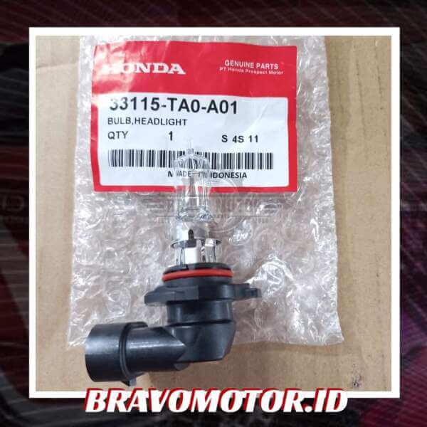 Original 33115-TA0-A01/33115-S84-A01(A11)/33115-SV4-A01 HB3 12V 60W Bola lampu/dop lampu-1